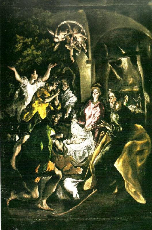 El Greco adoration of the shepherds China oil painting art